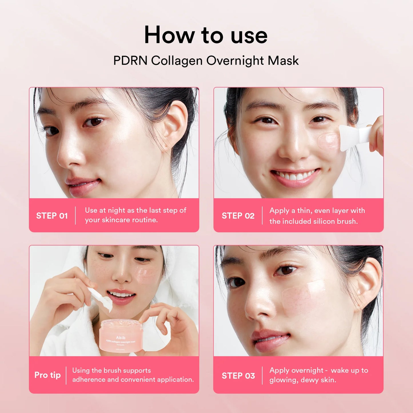 Abib PDRN collagen overnight mask Firming jelly