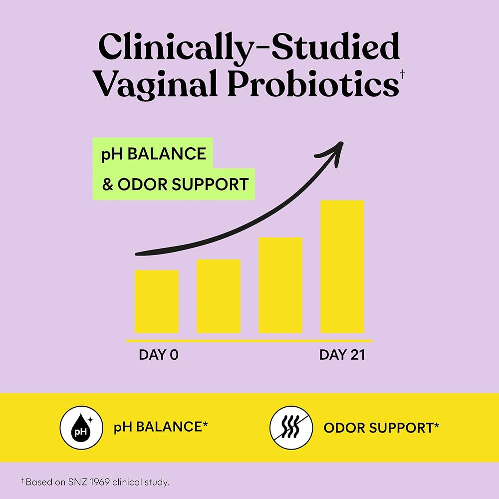 Lemme Purr, Vaginal Probiotic Gummies, Pineapple,
60 Gummies