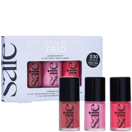Saie Mini Dew Blush Trio Set