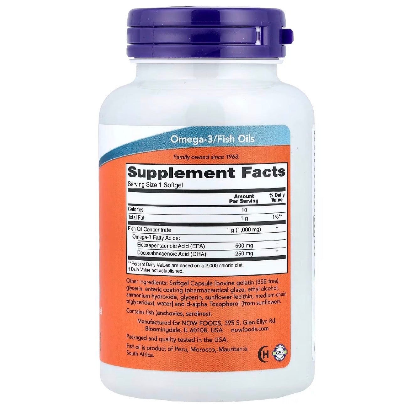 NOW Foods, Pantothenic Acid, 500 mg, 100 Veg Capsules