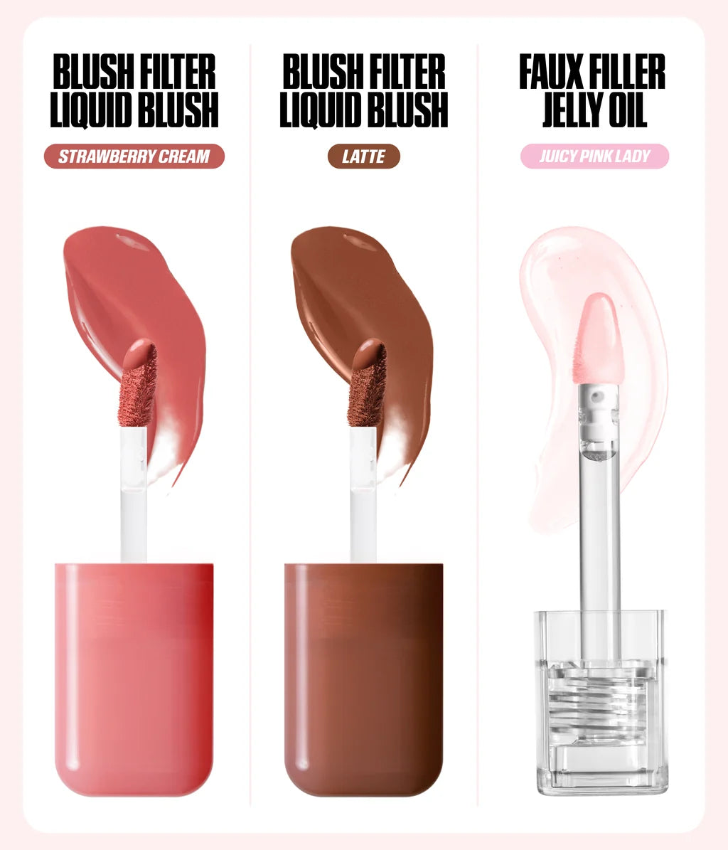 HUDA BEAUTY Habibti Lip And Cheek Best
Sellers Kit