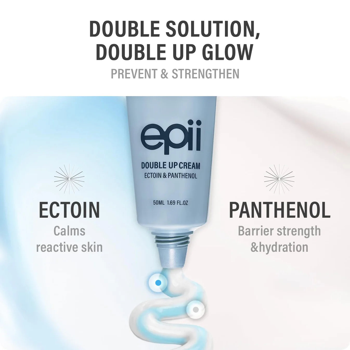 epii Double Up Cream Ectoin & Panthenol – 50ml