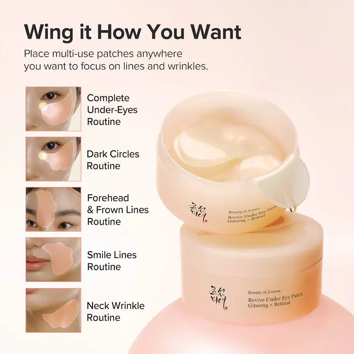 Beauty of Joseon Revive Under Eye Patches For Wrinkles & De-Puffing