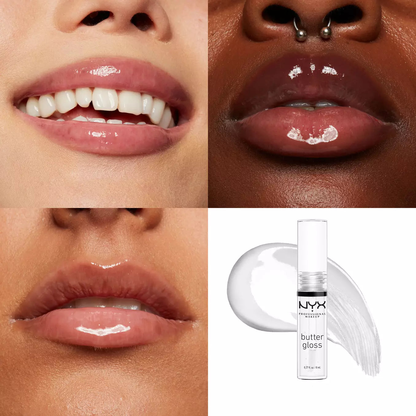 NYX Professional Makeup BUTTER GLOSS 
Sugar gloss