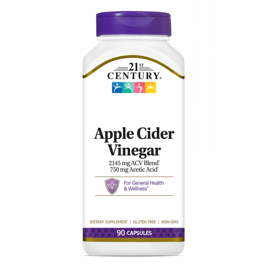 21st Century, Apple Cider Vinegar, 90 Capsules