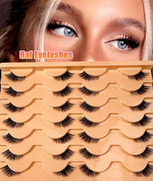 Fluffy & Soft Cat Eye False Eyelashes, 14 Pairs