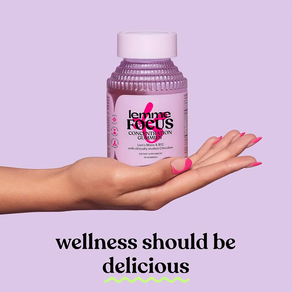 Lemme focus Concentration & Brain Health Gummies