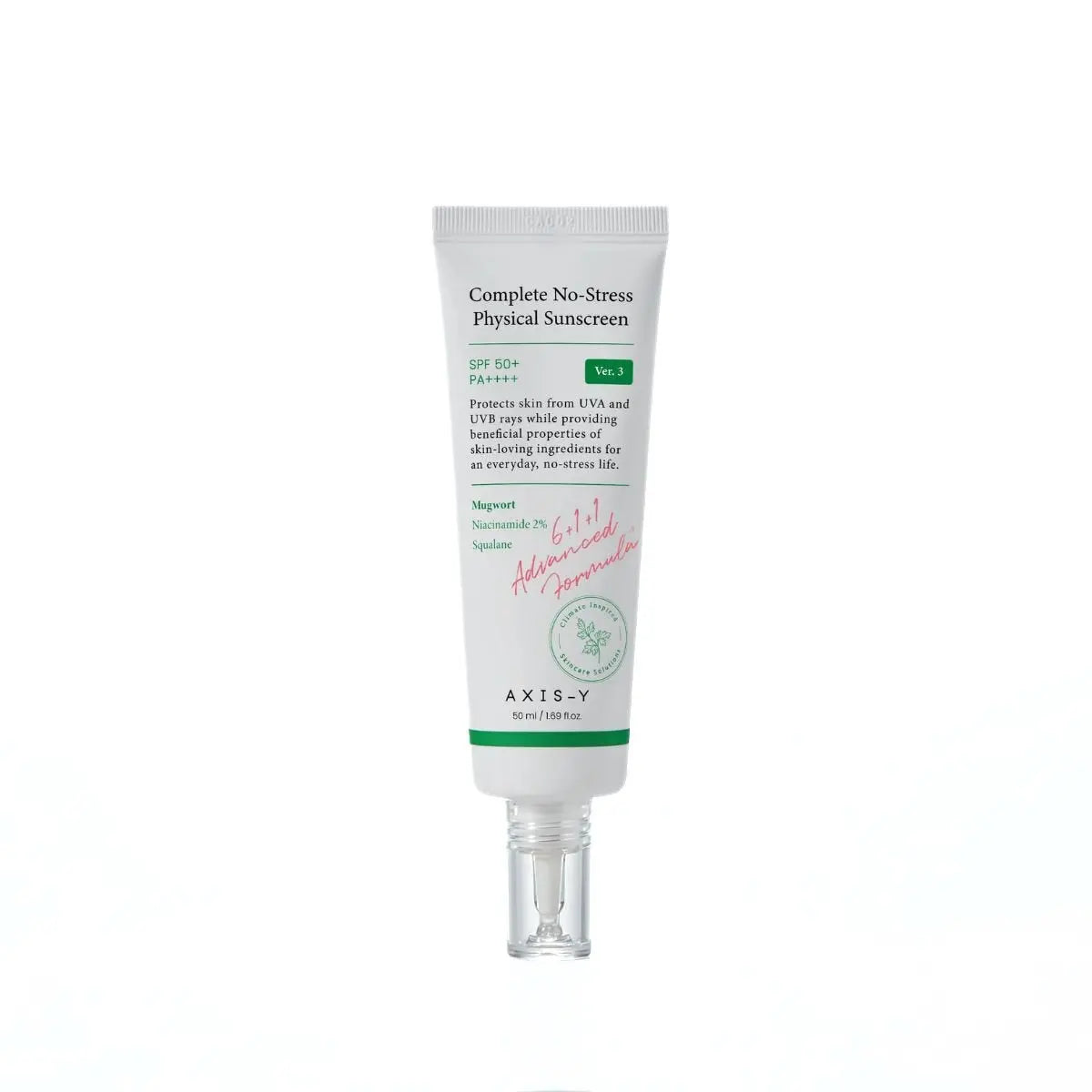 Axis-Y Complete No-Stress Physical Sunscreen 50mL