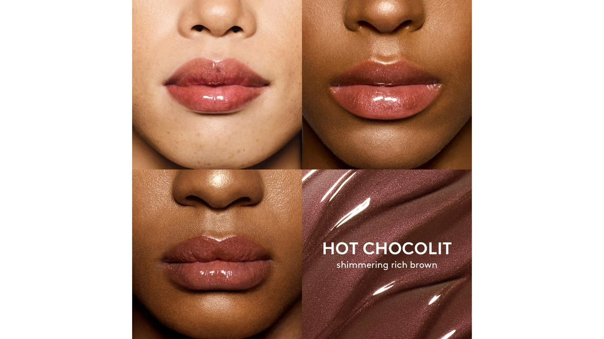 Fenty beauty Chocolit Treatz Lip
Luminizer + Lip Oil duo