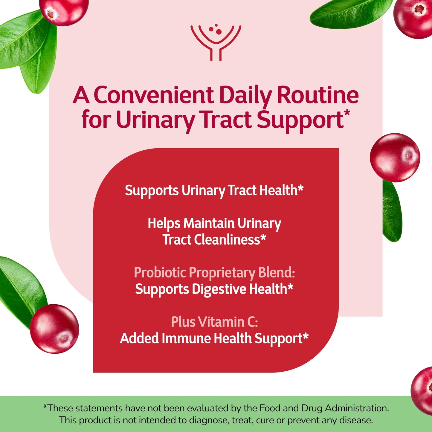 21st Century, Cranberry Plus Probiotic, 60 Tablets