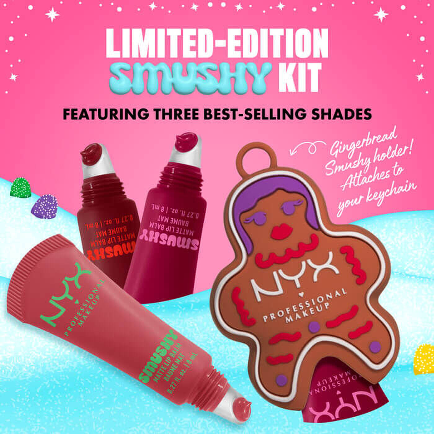 NYX PROFESSIONAL MAKEUP Holiday Smushy Kit