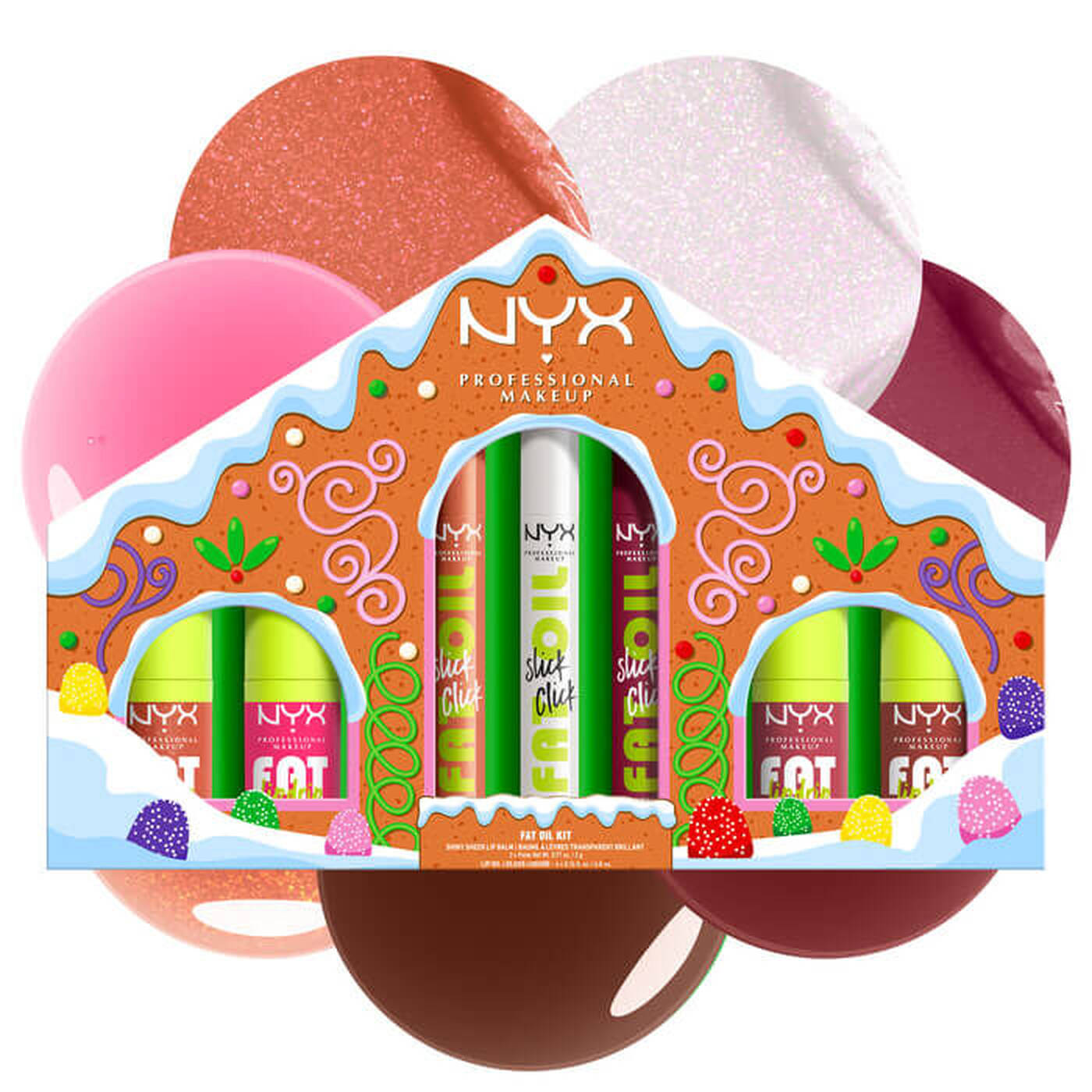 NYX Gingerbread House Fat Oil Kit