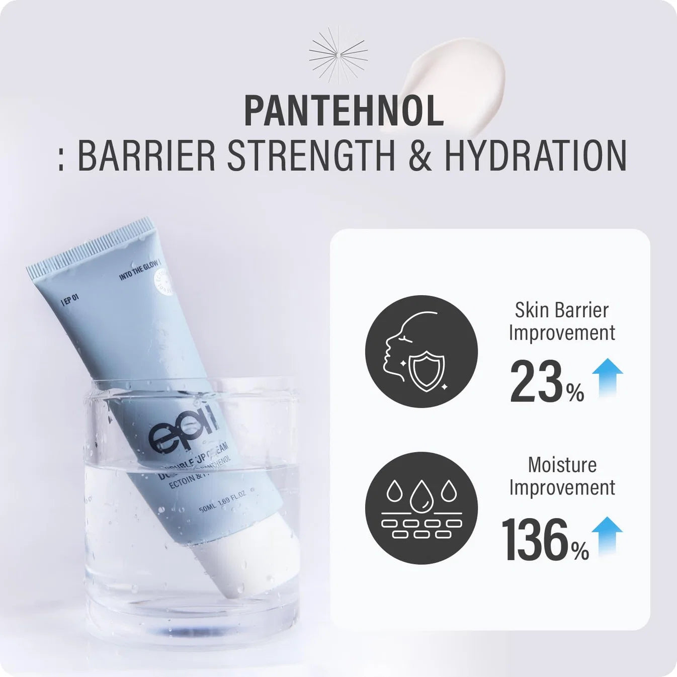 epii Double Up Cream Ectoin & Panthenol – 50ml