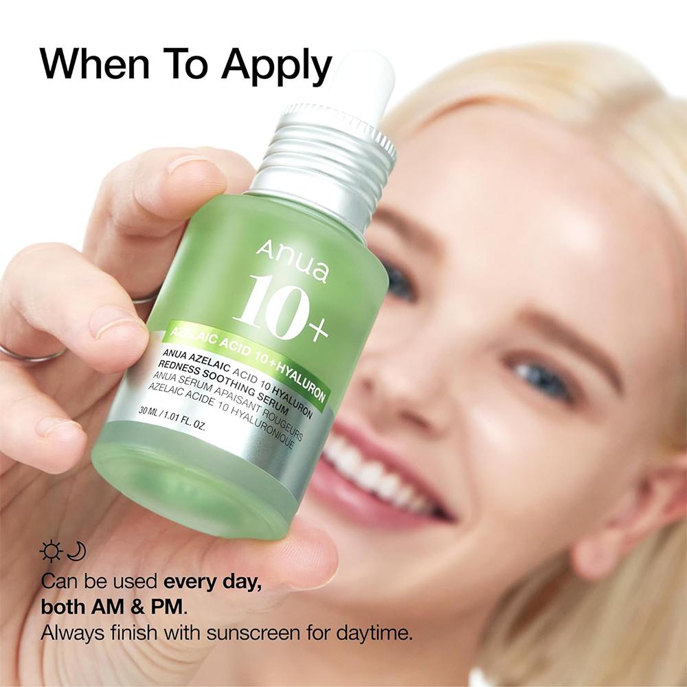 مصل Anua Azelaic Acid 10 Hyaluron الملطف للاحمرار