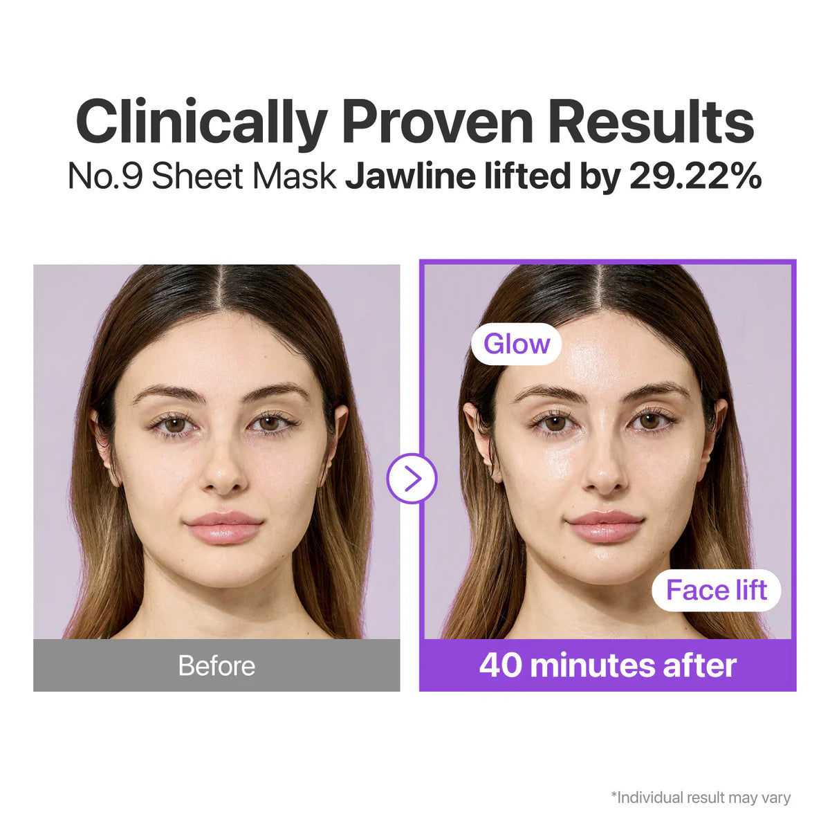 Numburzin No.9 NAD+ BIO Lifting-sil Full Face Mask