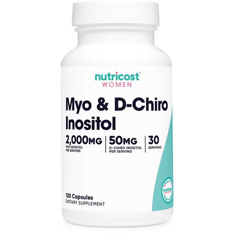 Nutricost, Women, Myo & D-Chiro Inositol, 120 Capsules