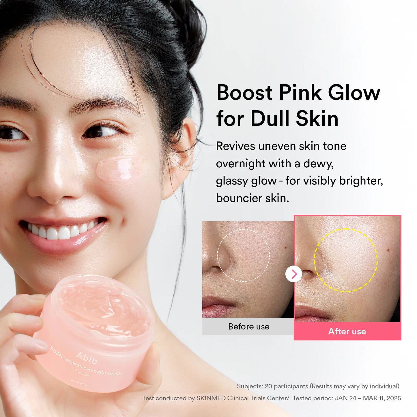 Abib PDRN collagen overnight mask Firming jelly