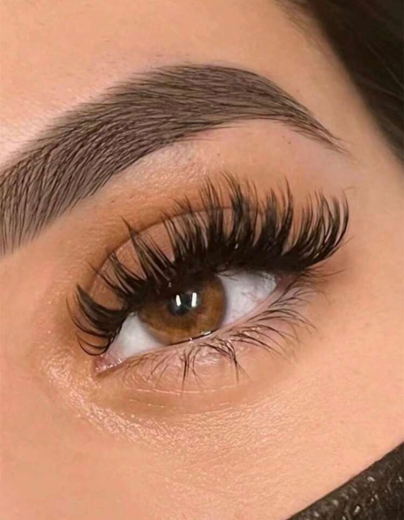Clear Stem False Eyelashes D Curl Style 10 Pairs