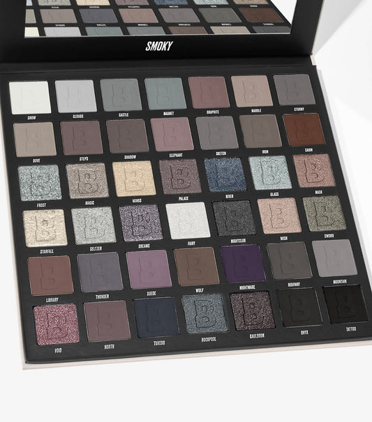 BY BEAUTY BAY  
SMOKY 42 COLOUR PALETTE