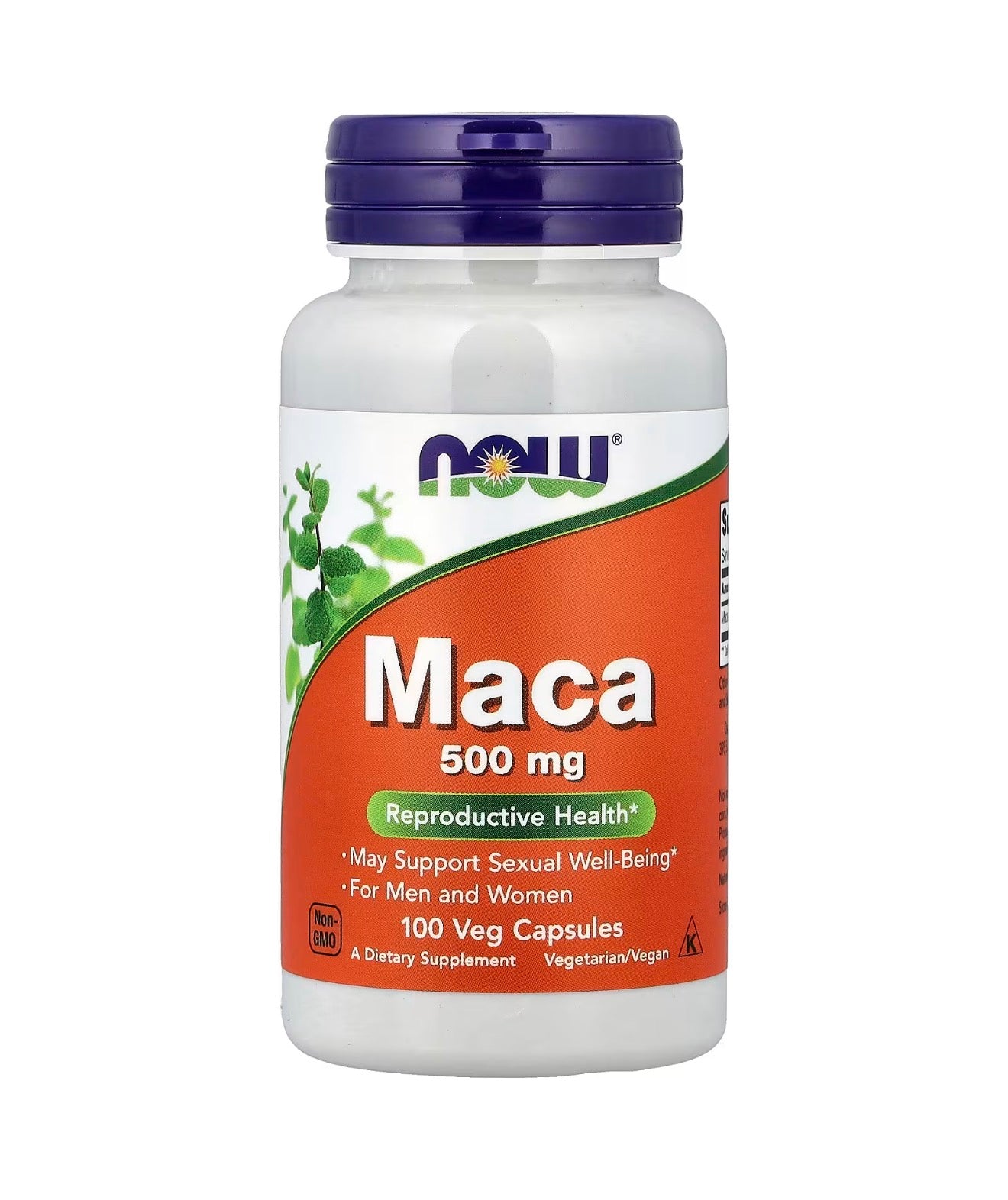 NOW Foods, Maca, 500 mg, 100
Veg Capsules