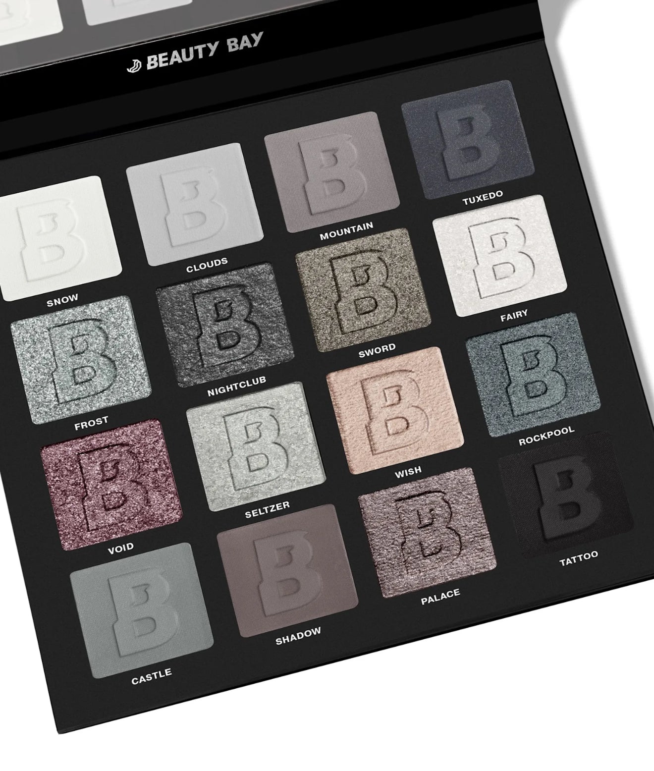 BEAUTY BAY Smoky 16  Colour Palette