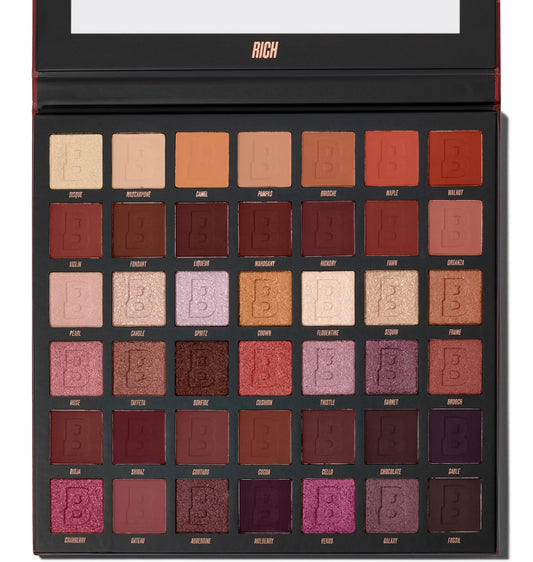BY BEAUTY BAY  
RICH 42 COLOUR PALETTE