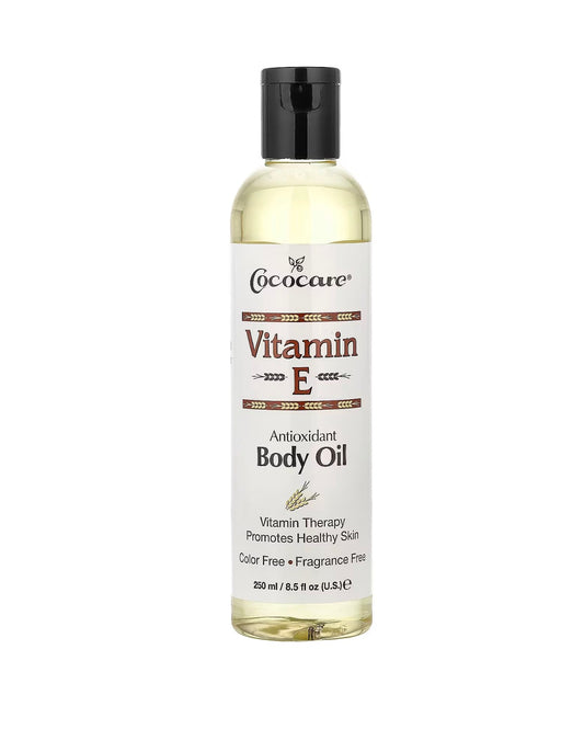 Cococare Vitamin E Antioxidant Body Oil, Fragrance Free, 8.5 fl oz