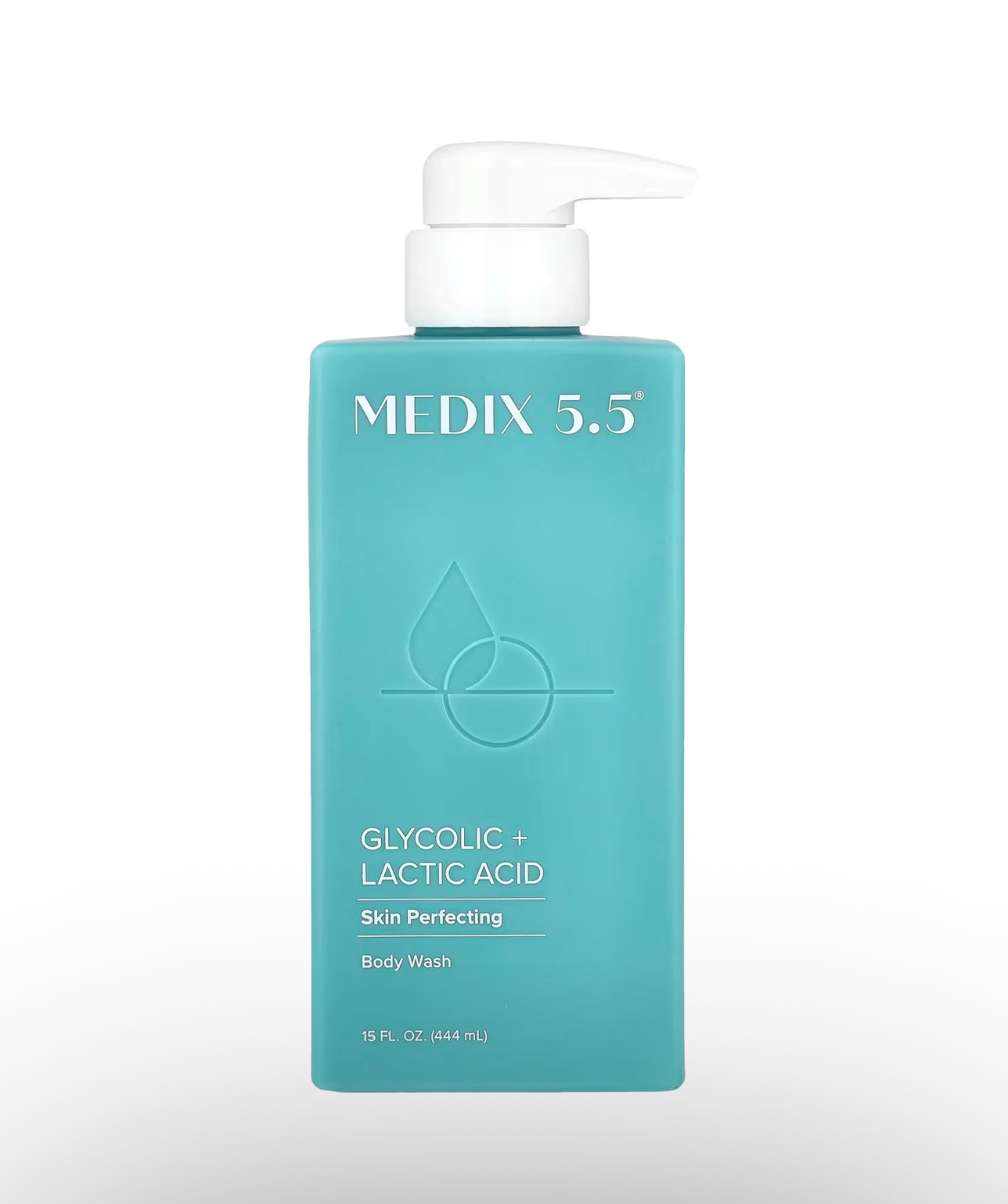 Medix 5.5 Body Wash, Skin Perfecting, Glycolic + Lactic Acid,
15 fl oz (444 ml)