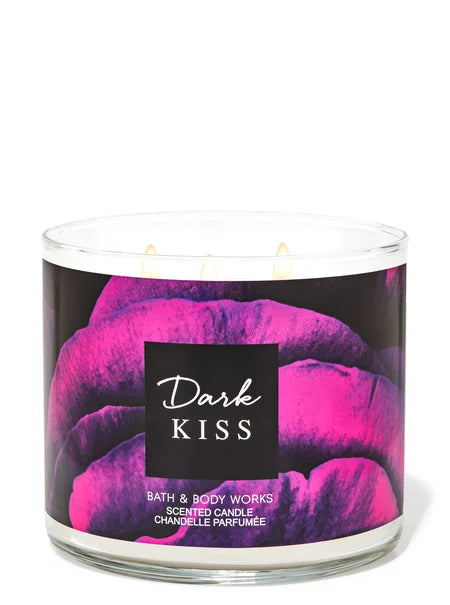 Bath & Body Works DARK KISS 3-Wick Candle