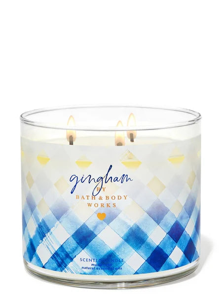 Bath & Body Works
GINGHAM 3-Wick Candle