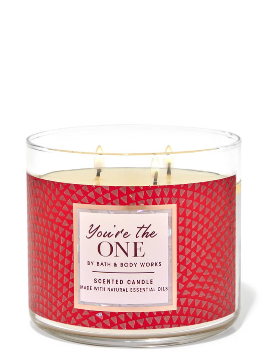 Bath & body works
 you’re the one 3-Wick Candle
