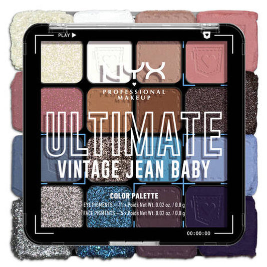Nyx Ultimate Shadow Palette‌ Vintage Jean Baby