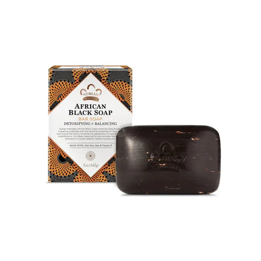Nubian Heritage
African Black Bar Soap, 5 oz (142 g)
