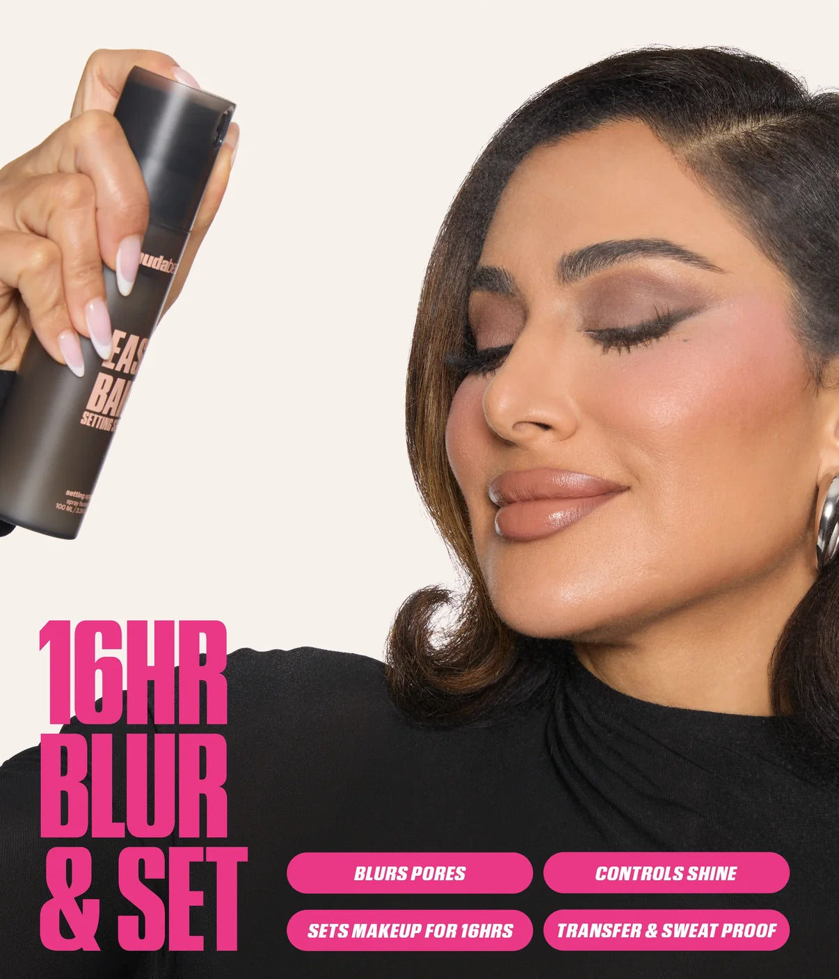HUDA BEAUTY Mini Blur & Set Duo