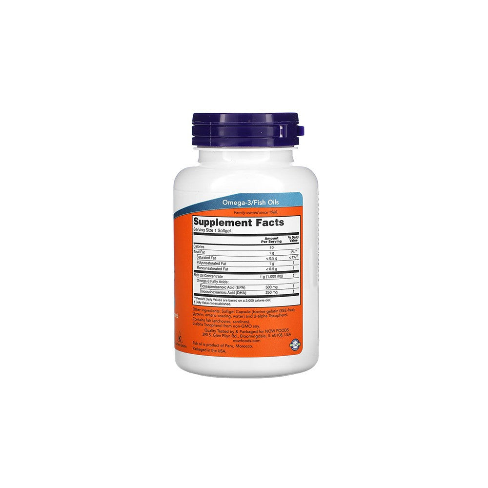NOW Foods, Ultra Omega-3 Fish Oil, 90 Softgels (1,000 mg per Softgel)