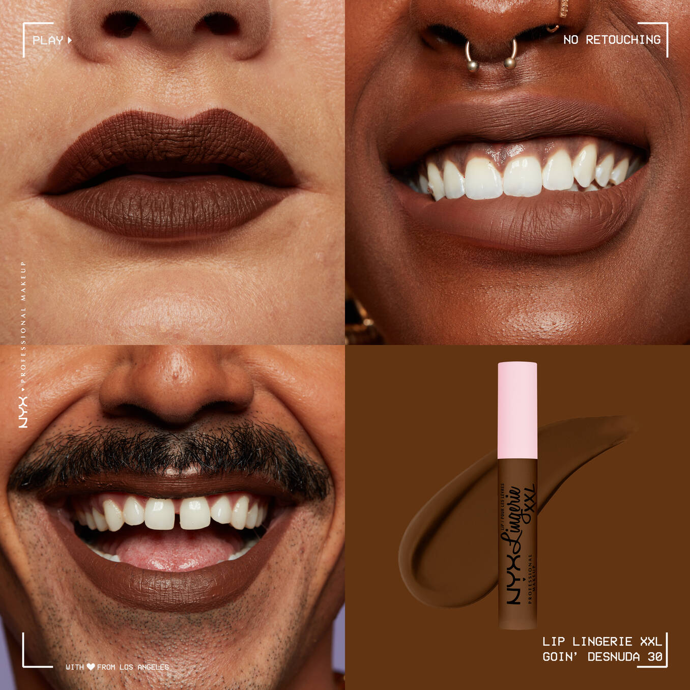 NYX Professional Makeup LIP LINGERIE XXL Goin Desnuda