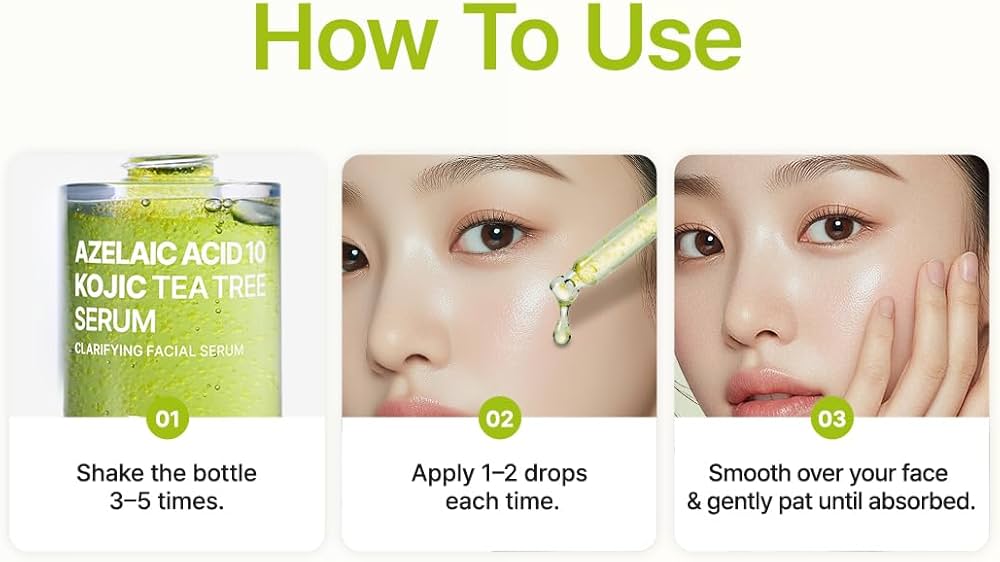 Purito Seoul Azelaic Acid 10 Kojic Tea Tree Serum 30ml