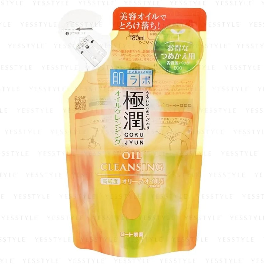 Rohto Mentholatum - Huile nettoyante Goku-Jyun Hada Labo (recharge) [180ml]