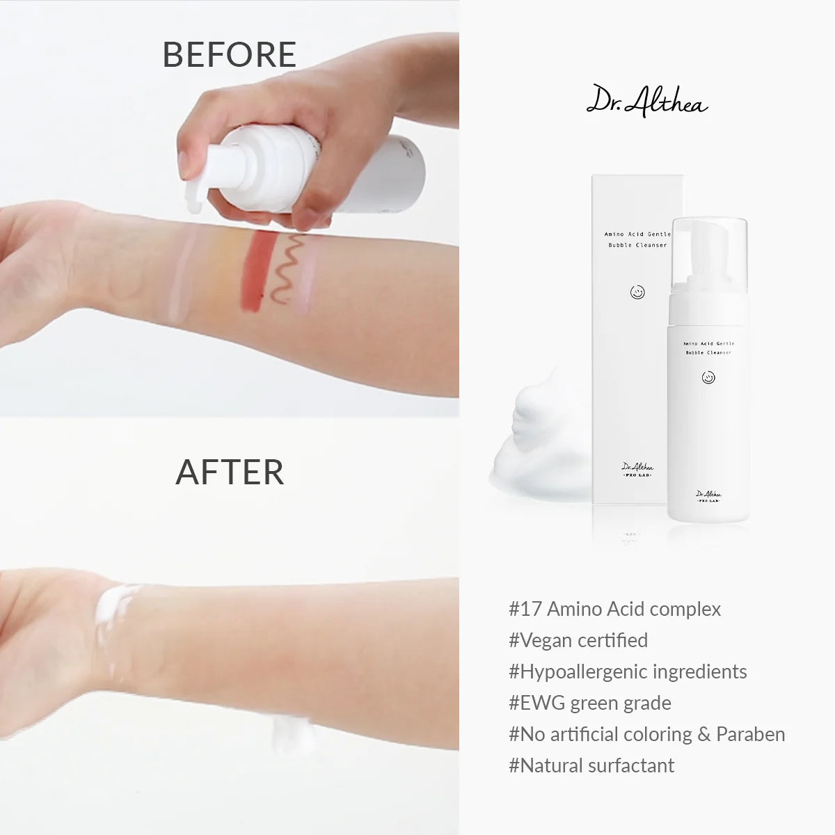 Dr.Althea Amino Acid Gentle Bubble Cleanser