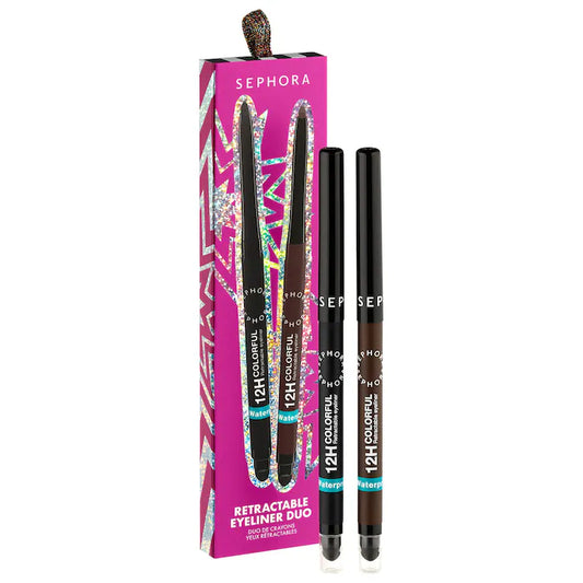 COLLECTION12H Colorful Waterproof Retractable EyelSEPHORAiner Duo Set