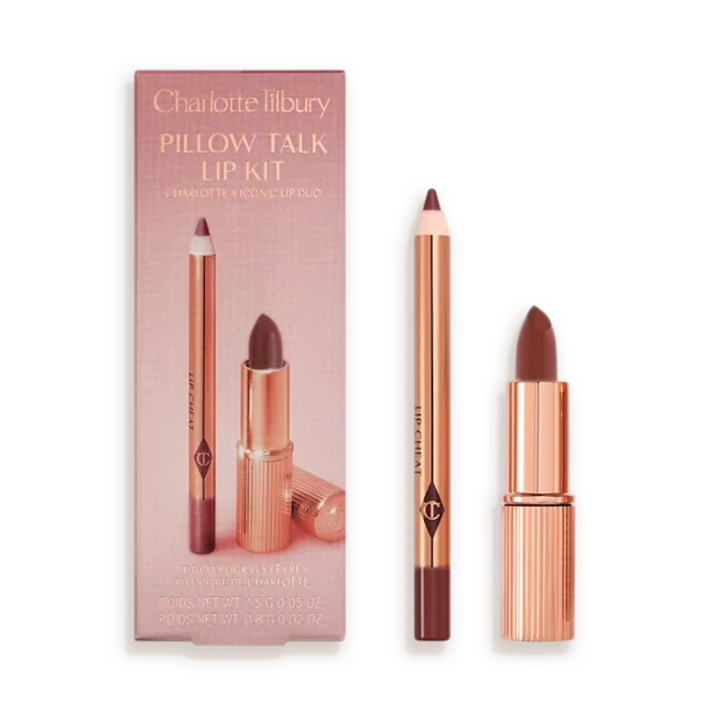 Charlotte Tilbury Mini Pillow Talk  Lip Kit  Pillow Talk Deep