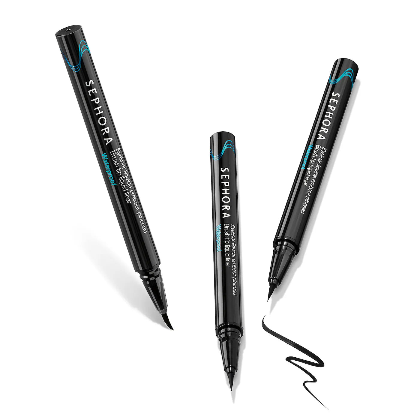 Sephora – Hot Line Brush Tip Waterproof Liquid Eyeliner – 01 Black