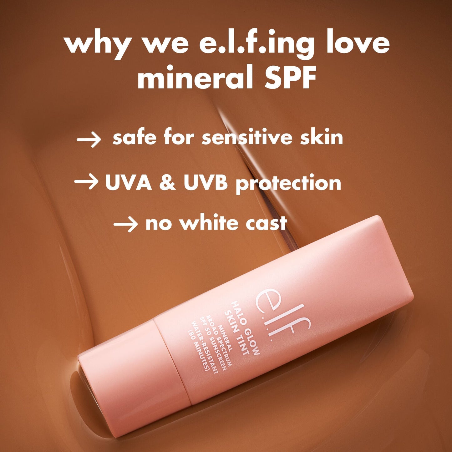Elf Cosmetics Halo Glow Skin Tint SPF 50