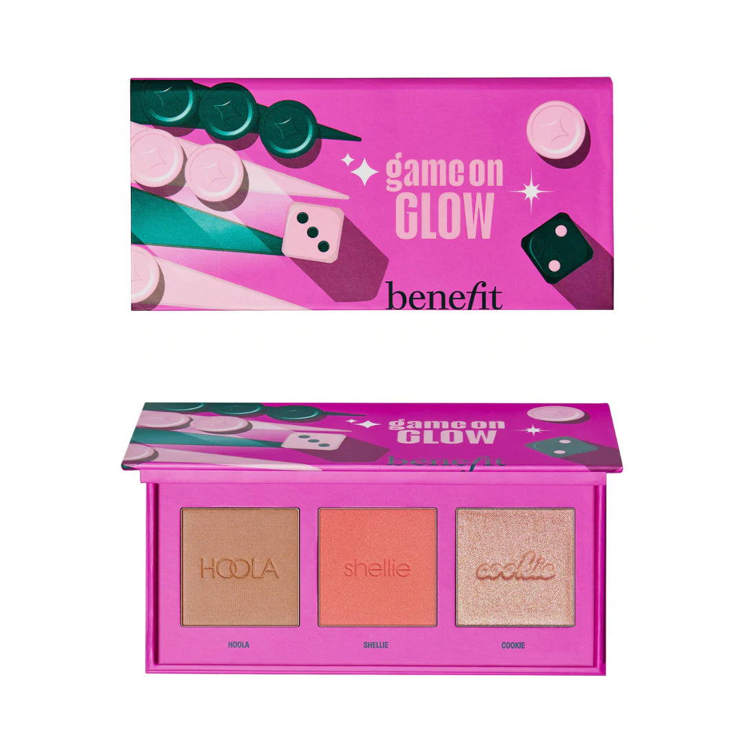 Benefit Cosmetics -  Game On Glow Bronzer, Blush & Highlighter Palette