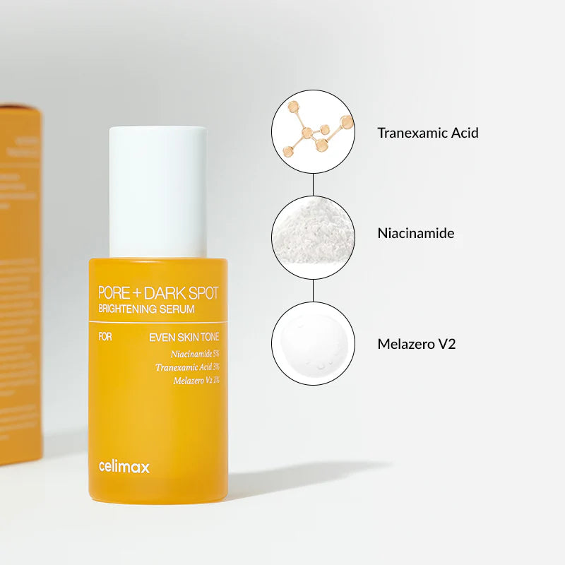 Celimax Pore+Dark Spot Brightening Serum - 30ml