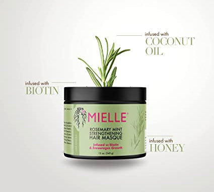 MIELLE ORGANICS ROSEMARY MINT STRENGTHENING HAIR MASQUE