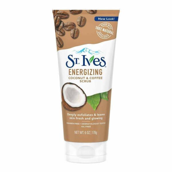 St. Ives energizing coconut & coffee face scrub