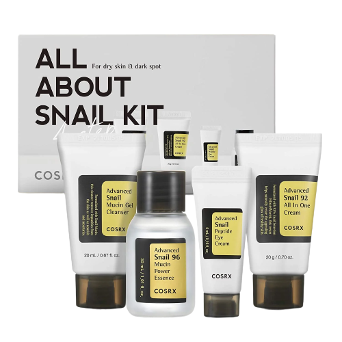 COSRX All About Snail Kit 4-step