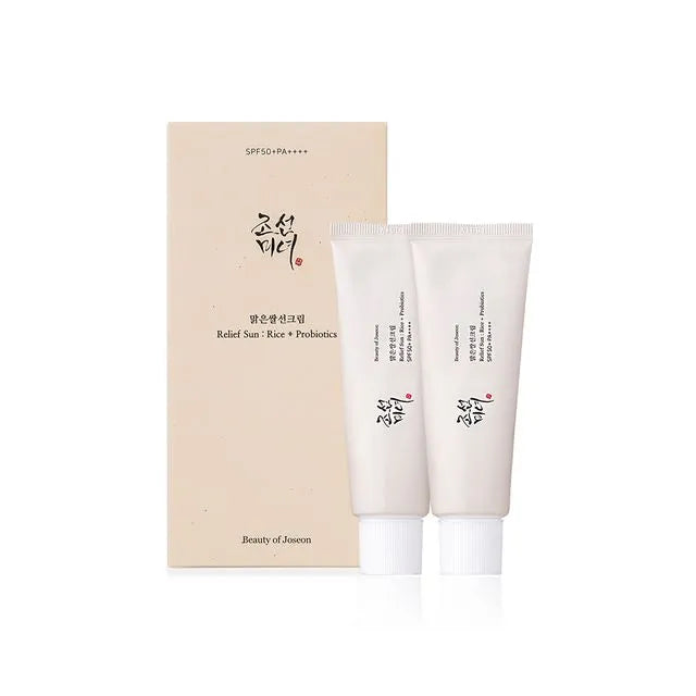 Beauty of Joseon - Relief Sun Double Set - Set 2 crèmes solaires [50 ml x 2 pièces]