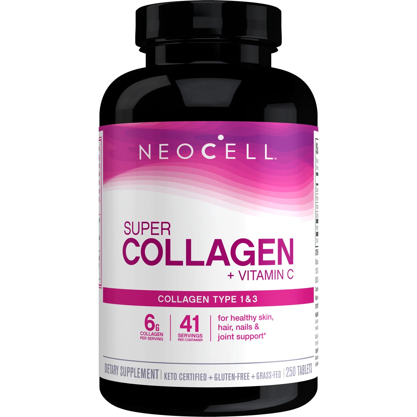 Neocell - Super Collagen + C, Type 1 & 3, 250 Tablets
